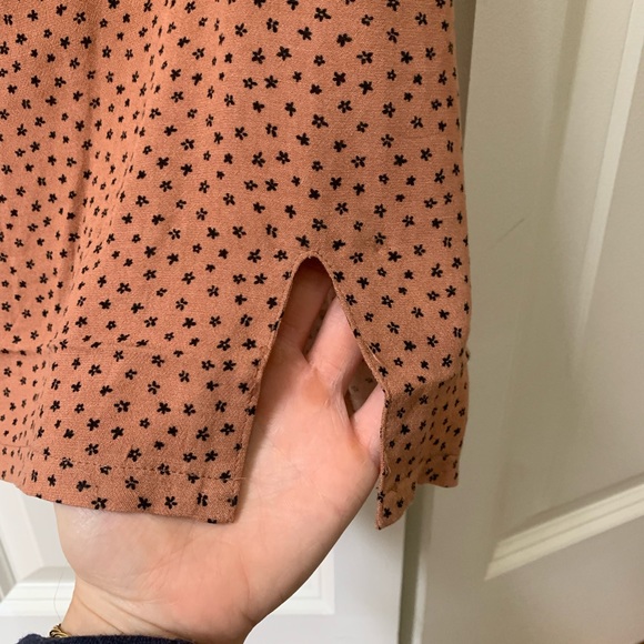 LA Hearts tan mini skirt with black pattern - Picture 6 of 6